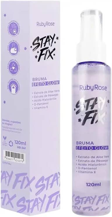 BRUMA FIXADORA GLOW STAY FIX HB341 RUBYROSE
