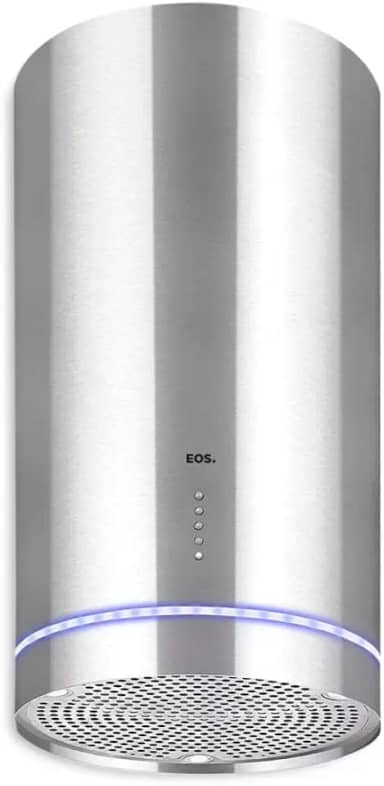 Coifa e Depurador de Ilha Eos 35cm Redonda Eco40ir Inox 220v