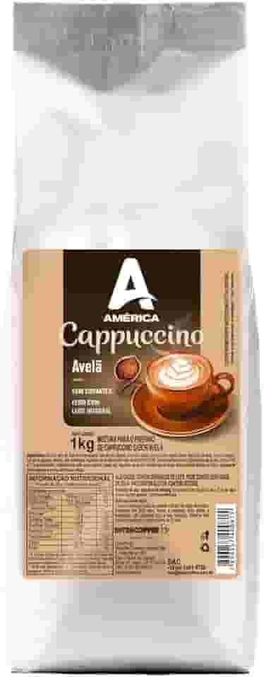 América Cappuccino Em Pó Avelã 1 Kg