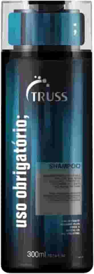 Truss Shampoo Uso Obrigatório | Reconstrução, Proteção da Cor e Redução de Quebra | 300 ml