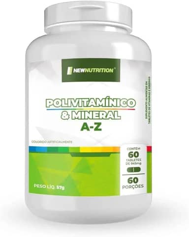 Newnutrition Polivitamínico & Mineral A-Z - 60 Tabletes
