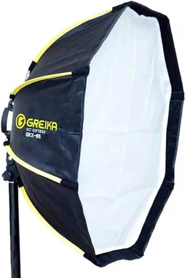 Greika GKX-65 Softbox Parabòlico para Speedlite Cabeça Redonda 65CM