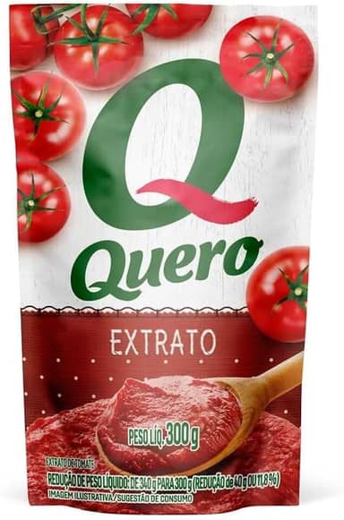 Extrato de Tomate Quero 300g