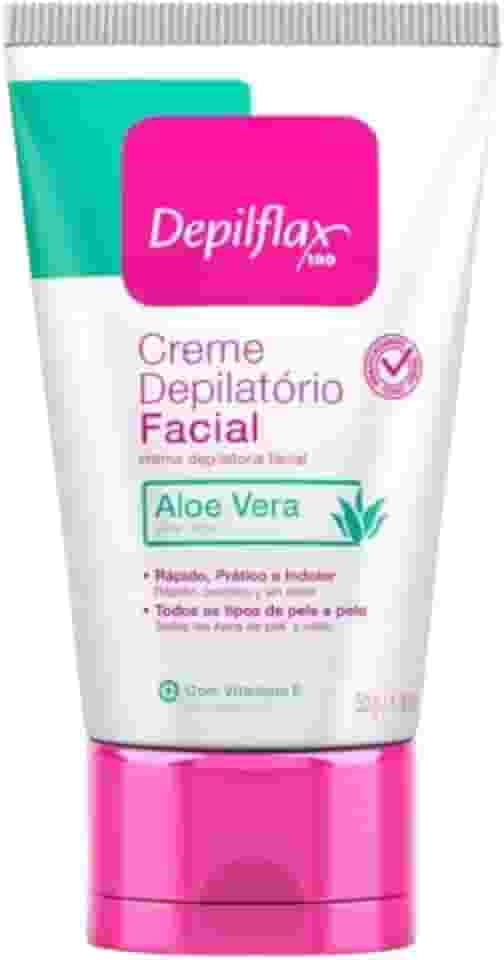 Creme Depilatório Facial 50g Depilflax
