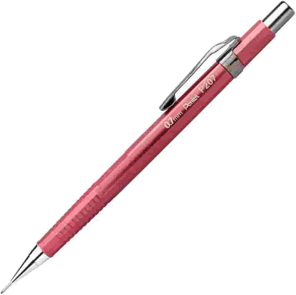 Pentel Lapiseira 0.7mm Rosa Metálico SM/P207-MP1PB
