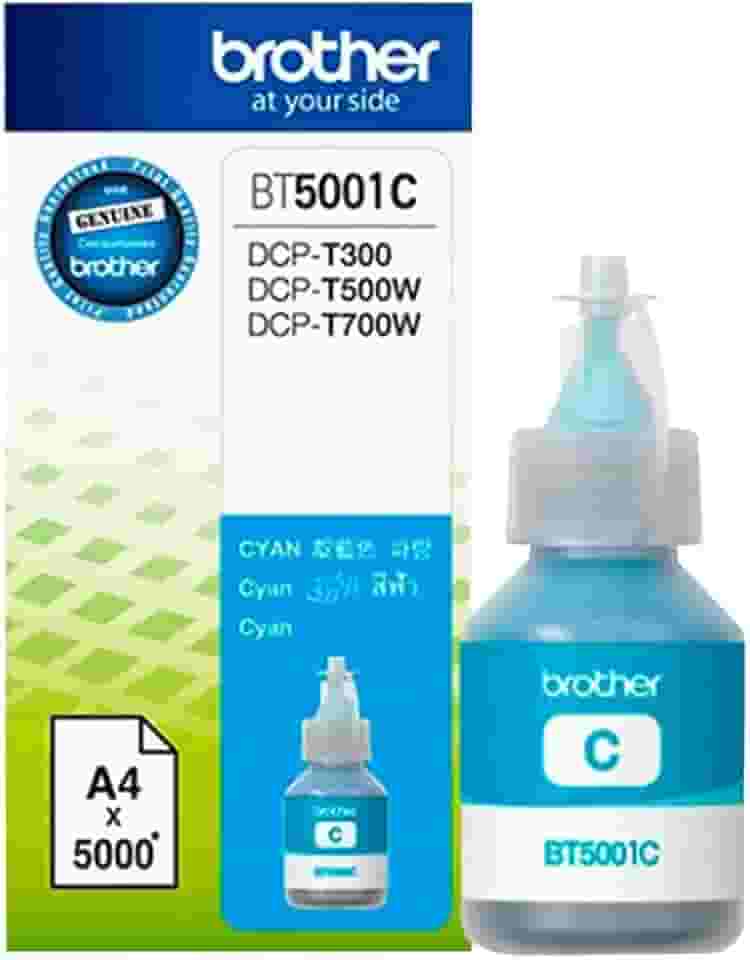 BROTHER Refil BT5001C Ciano P/DCP-T700W, DCP-T500W, DCP-T300