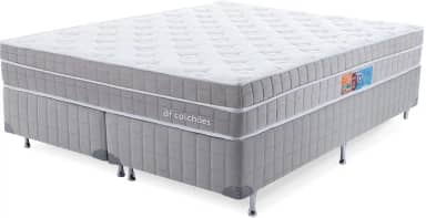 Cama Box com Colchão Queen Premium Molas Ensacadas com Espuma D33 Astronasa 158x198cm BF Colchões
