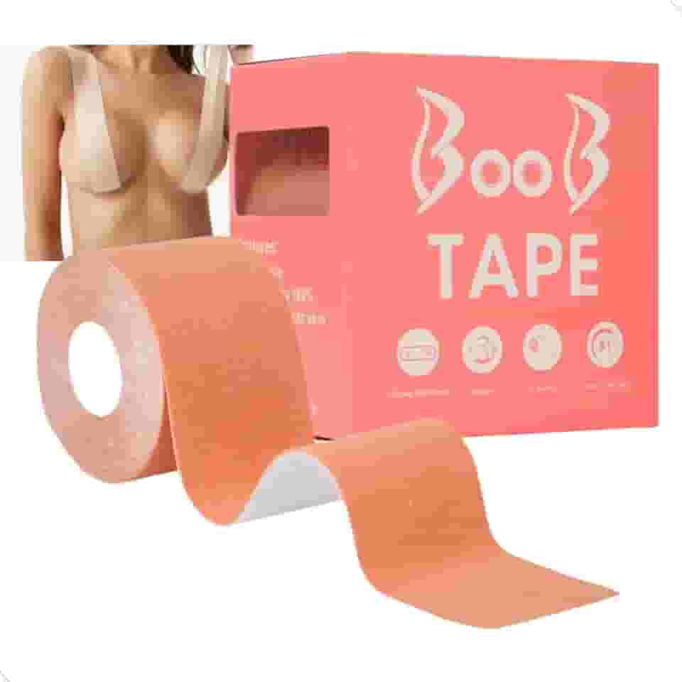 Fita Adesivo Levanta Seios Peito Sutiã Sustentação Invisivel Decote Boob Up Seios Mundo Compras