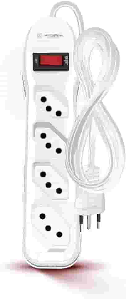 FILTRO DE LINHA 4 TOMADAS PP 3X0,75 1M 249 BRANCO – MEGATRON