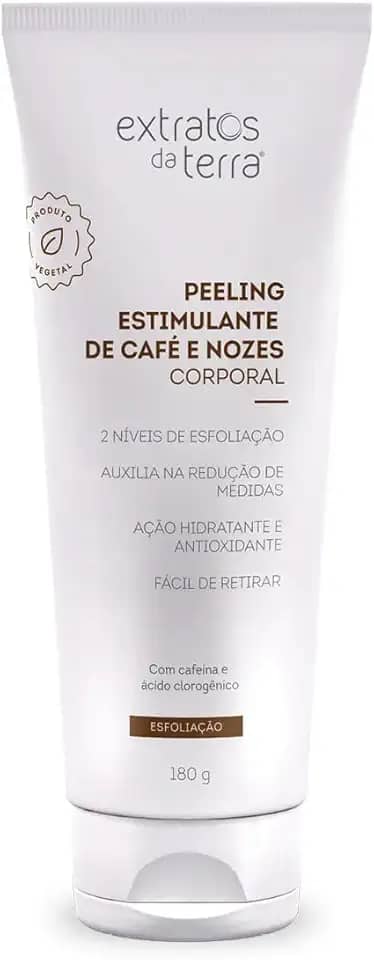 Peeling Estimulante de Café e Nozes 180g