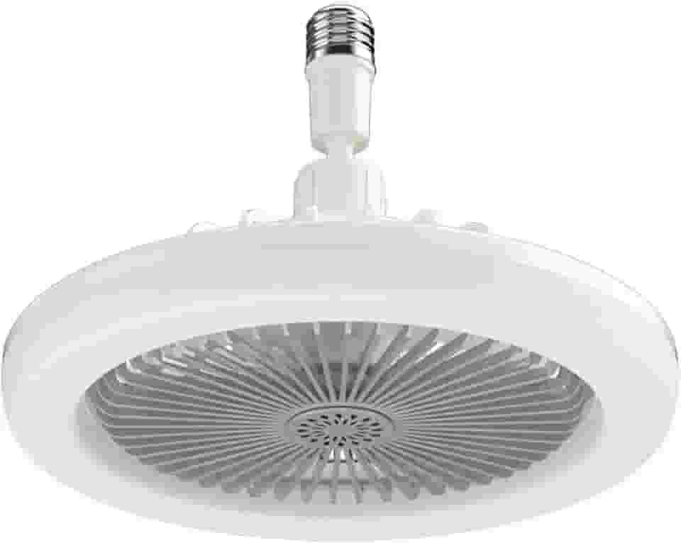 teto sem pás | teto silencioso baixo perfil com luzes e controle remoto | Ventiladores teto com luzes LED reguláveis em 3 cores para quarto sala estar