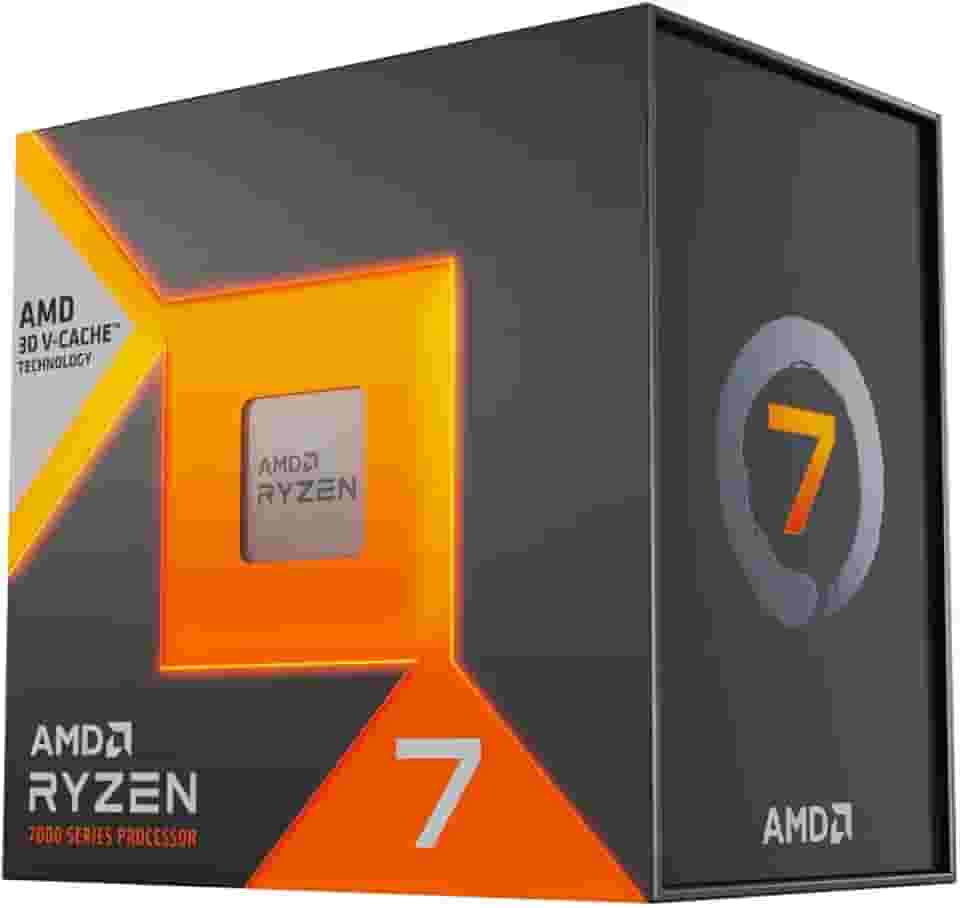 AMD Processador de desktop Ryzen 7 7800X3D 8 núcleos, 16 threads