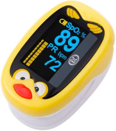 Oxímetro Bic Pediátrico K1 Amarelo