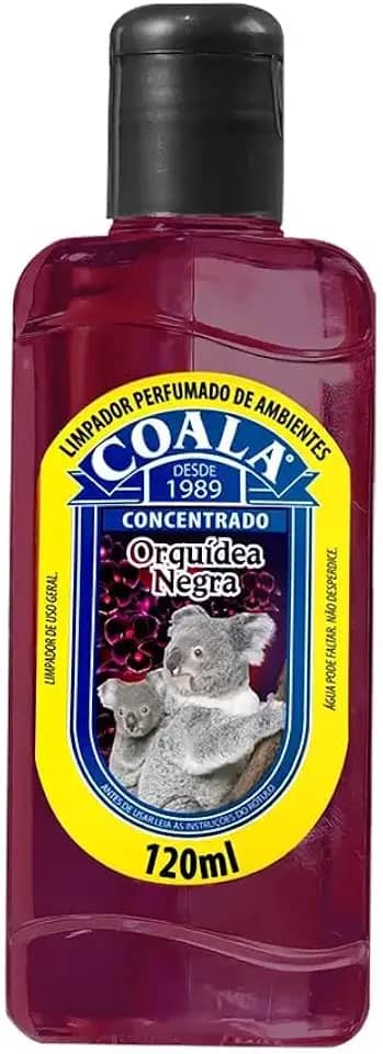 Coala Essencia Limpador Perfumado de Ambiente 120ml Orquídea Negra
