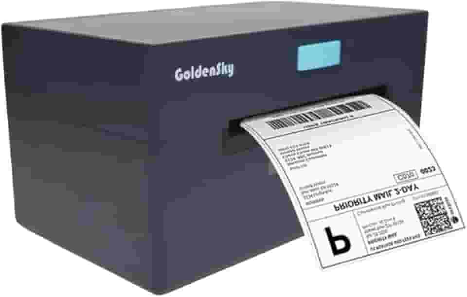 Impressora Térmica De Etiqueta Adesiva 110mm Usb Goldensky Bluetooth