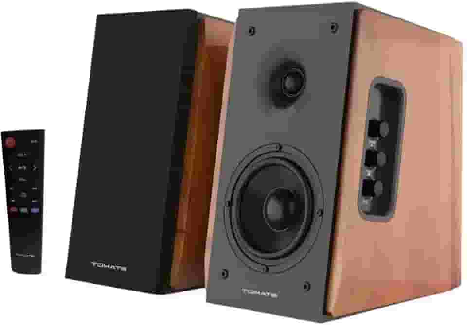 Caixa De Som Ativa Monitor Bluetooth Óptico Mts 2046 Preto