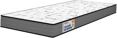 Colchão de Solteiro Espuma Cama Quarto 1,88x78x14 D33 Plumatex - Loja Inova BR