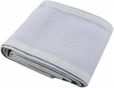 Tela de Proteção para Berço 2 Laterais | Branco, Respirável, Compatível Nacional e Americano