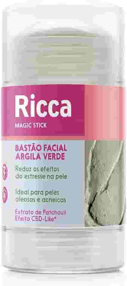 Ricca Bastão Facial Argila Verde