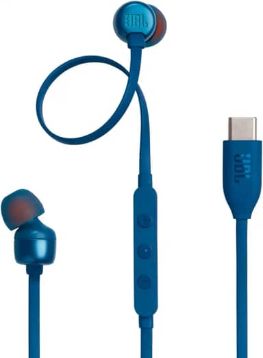 JBL, Fone de Ouvido Com Fio, Intra-Auricular, Tune 310 C - Azul