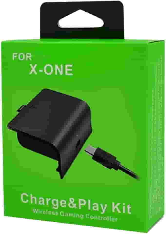 Bateria Recarregável Ni-MH 58000 mAh para Controle XBOX ONE, Cabo Recarregável USB, 2,7V, 3-4 Horas de Carga