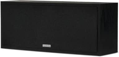 Acoustic Audio Psc-43 Alto-falante duplo de canal central bidirecional de 10 cm 150 watts - acabamento cinza preto