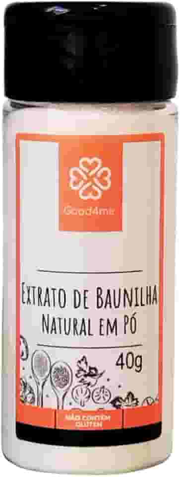 Extrato de Baunilha Natural em Pó 40g - Good4me