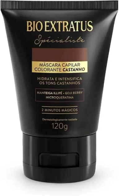 Máscara Spécialiste Colorante Castanha Bio Extratus 120g