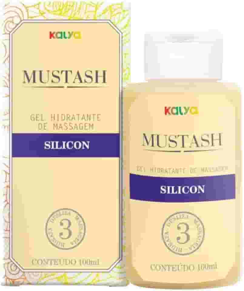 Gel Lubrificante Beijável - Mustash Silicon - Kalya