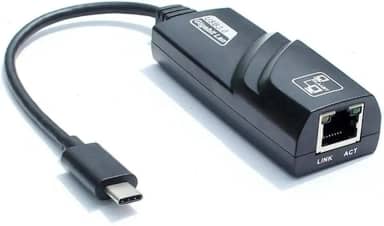 Adaptador de Rede Conversor USB 3.1 TYPE-C para RJ45 10/100/1000 Gigabit Ethernet 1000mpbs TIPO-C