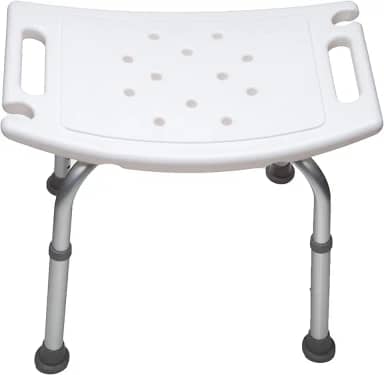 Banco ou cadeira de banho SEM encosto - Supermedy - BB, Bege