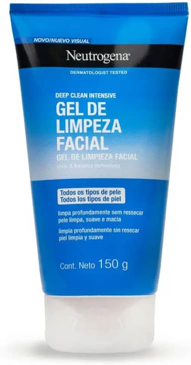 Neutrogena Gel de Limpeza Profunda Deep Clean Intensive, 150g