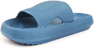 Chinelo Ortopédica Fly Feet Nuvem - Macia Leve Confortável Cor:Azul;Tamanho:38/39