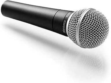 Microfone c/Fio de Mão Dinâmico - SM 58 LC Shure