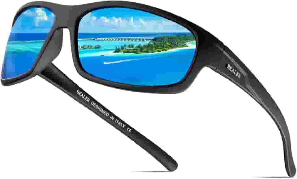 Óculos de sol esportivos polarizados para homens, leve, armação TR90, óculos de sol para dirigir, ciclismo, pesca, proteção UV