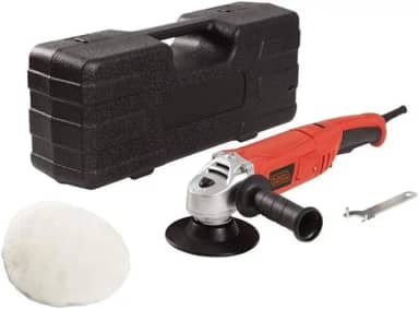 BLACK+DECKER Politriz Lixadeira Elétrica 127mm, Ferramenta Ideal para Trabalhos em Marcenaria e Auto, Modelo WP600K, 220v