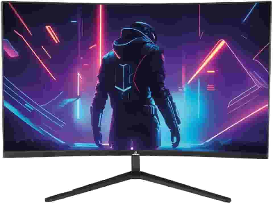 Monitor Concórdia Gamer Curvo C315Q 31,5'',2K, WQHD, 165hz, 1ms, 2 HDMI, DP, Ajuste de Altura e Rotação
