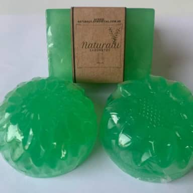 Sabonete de Babosa (Aloe Vera) - Rosto reduz (Acne, Espinha, Manchas, Hidrata, Esfolia, Melasma) (100g)