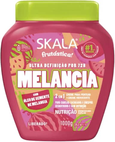 Creme de Tratamento Skala Frutástica 1kg (Banana/Coco/Uva) (Melancia)