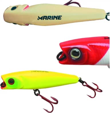 Kit 3 Isca Artificial StickOne 65 Marine Sports para Tucunaré