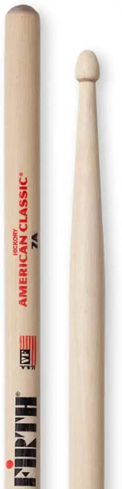 Baqueta American Classic 7A com Ponta de Madeira - 7A