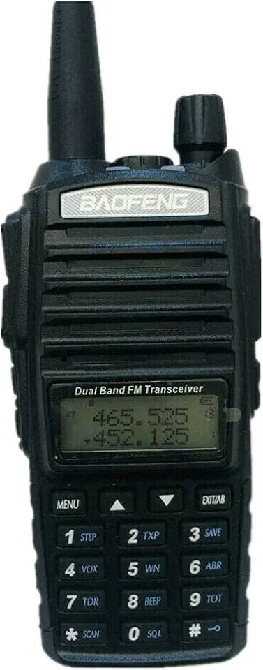 Baofeng Rádio UV-82 8 Watts de alta potência bidirecional banda dupla UHF VHF tripla potência 8w/5w/1w Walkie Talkie