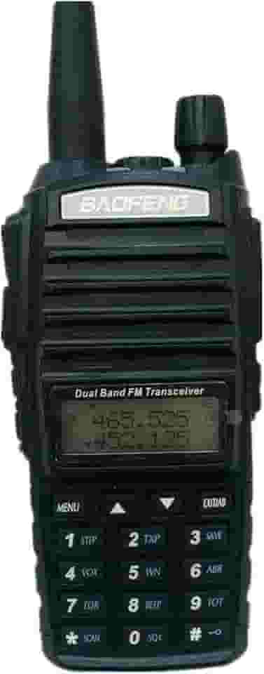 Baofeng Rádio UV-82 8 Watts de alta potência bidirecional banda dupla UHF VHF tripla potência 8w/5w/1w Walkie Talkie