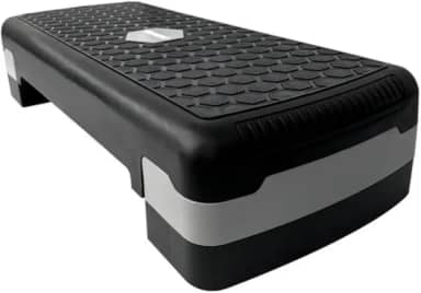 Step Aeróbico de Academia Ajustável 67 x 28 x 10-15 cm com Regulagem de Altura – Antiderrapante, Material Resistente e Design Portátil