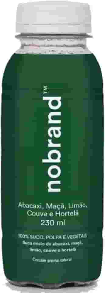 Suco Verde Abacaxi, Maçã, Limão, Couve e Hortelã NOBRAND 230ml