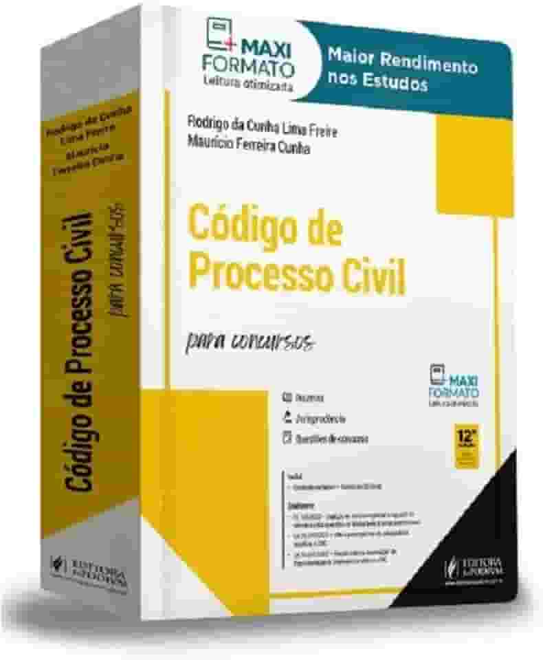 Código de Processo Civil Para Concursos (CPC)