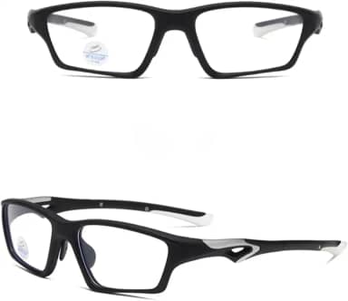 Armação Esportiva TR90 Óculos Grau Ciclismo Masculino Feminino UV400 Anti Luz Azul Descanso Visual