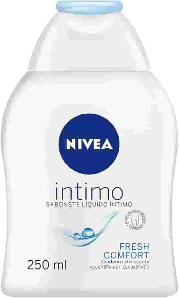 NIVEA Sabonete Líquido Íntimo Fresh Comfort 250ml - Sensação de conforto, limpeza, proteção e bem estar, com aloe vera