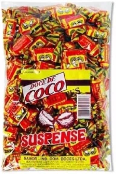 Bala De Coco Suspense 500g