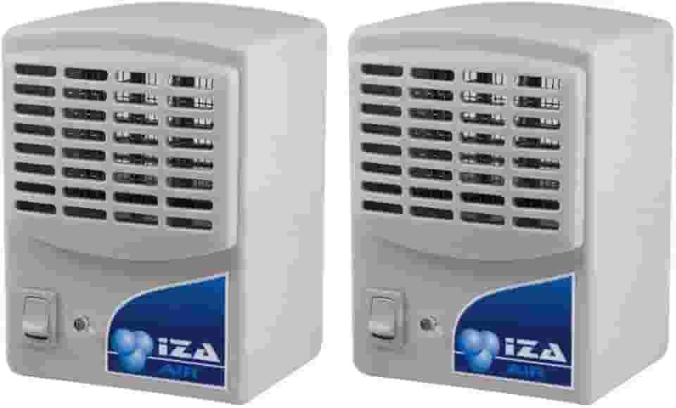 Purificador, Ozonizador e Ionizador de Ar 1,5w 80m² Iza Air - Kit 2 unidades